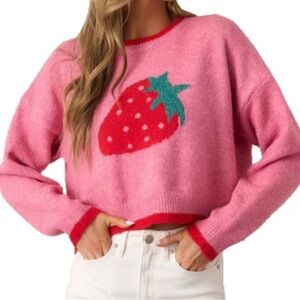 Strawberry Sweater